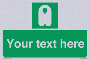 Custom sign safe condition Lifejacket